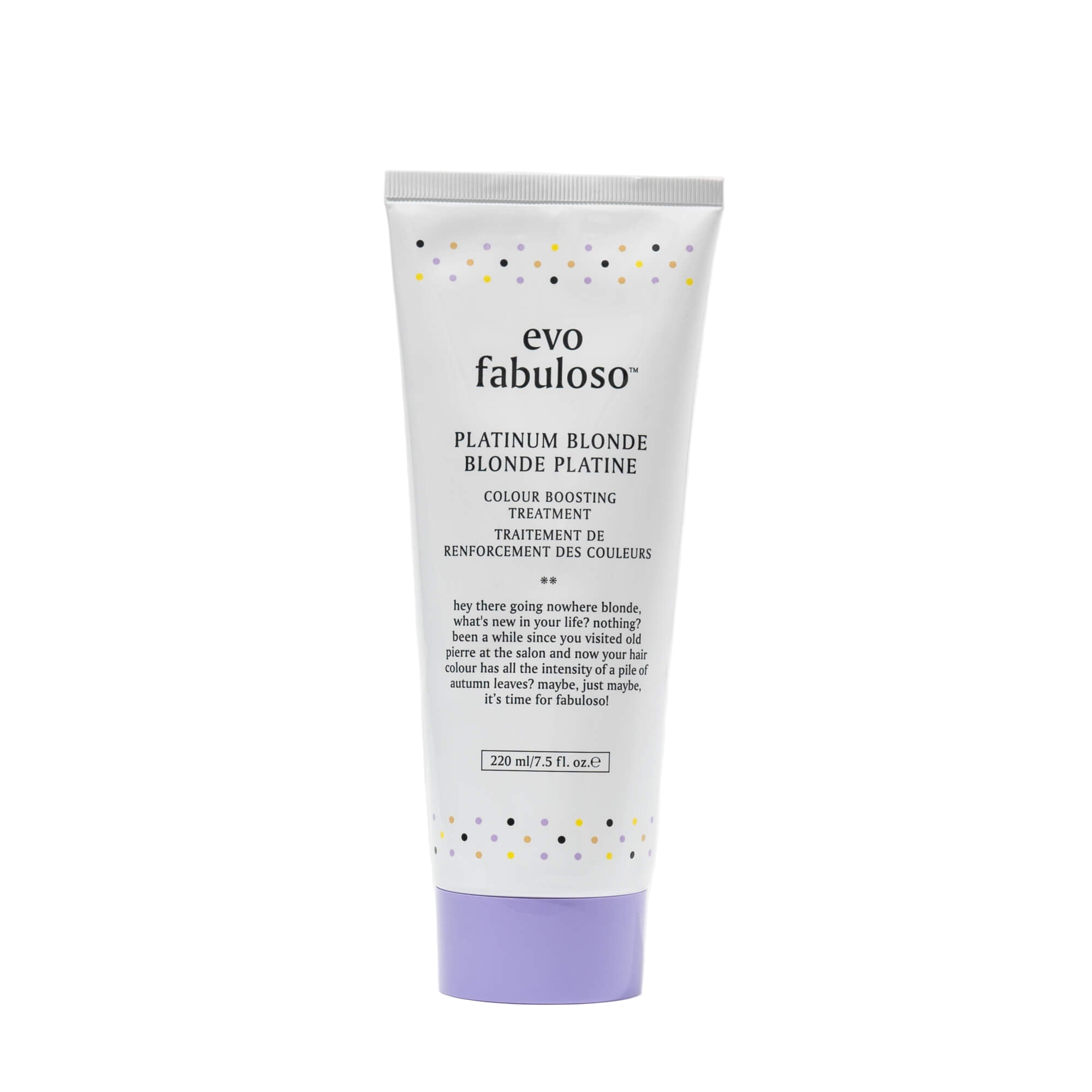 EVO Fabuloso colour boosting treatment platinum blonde 220 ml