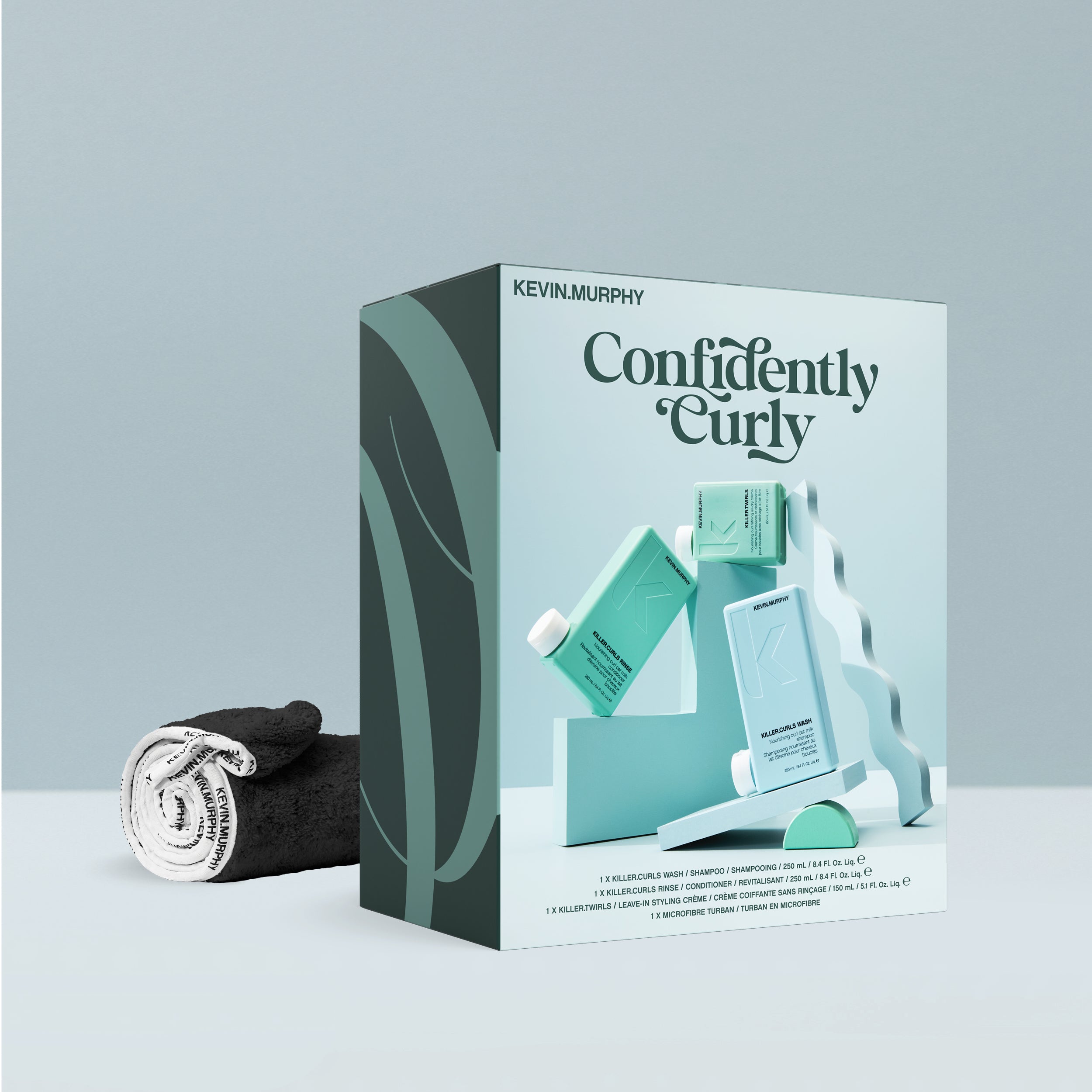 KEVIN.MURPHY Confidently Curly Holiday -lahjapaketti